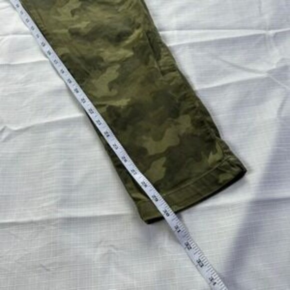 WHITE SAND Military Camo Pants Green Buckled Trouser Pocket EU 50 / US 34x30 - Picture 4 of 8